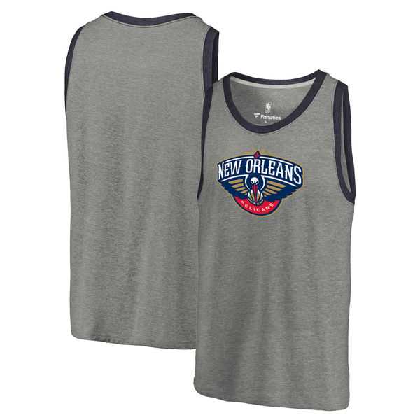 New Orleans Pelicans Team Essential Tri-Blend Tank Top - Heather Gray,We sell and wholesale New Orleans Pelicans Team Essential Tri-Blend Tank Top - Heather Gray on line form chian!